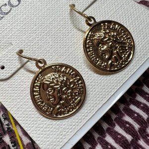 Ancient Coin Reproduction Earrings